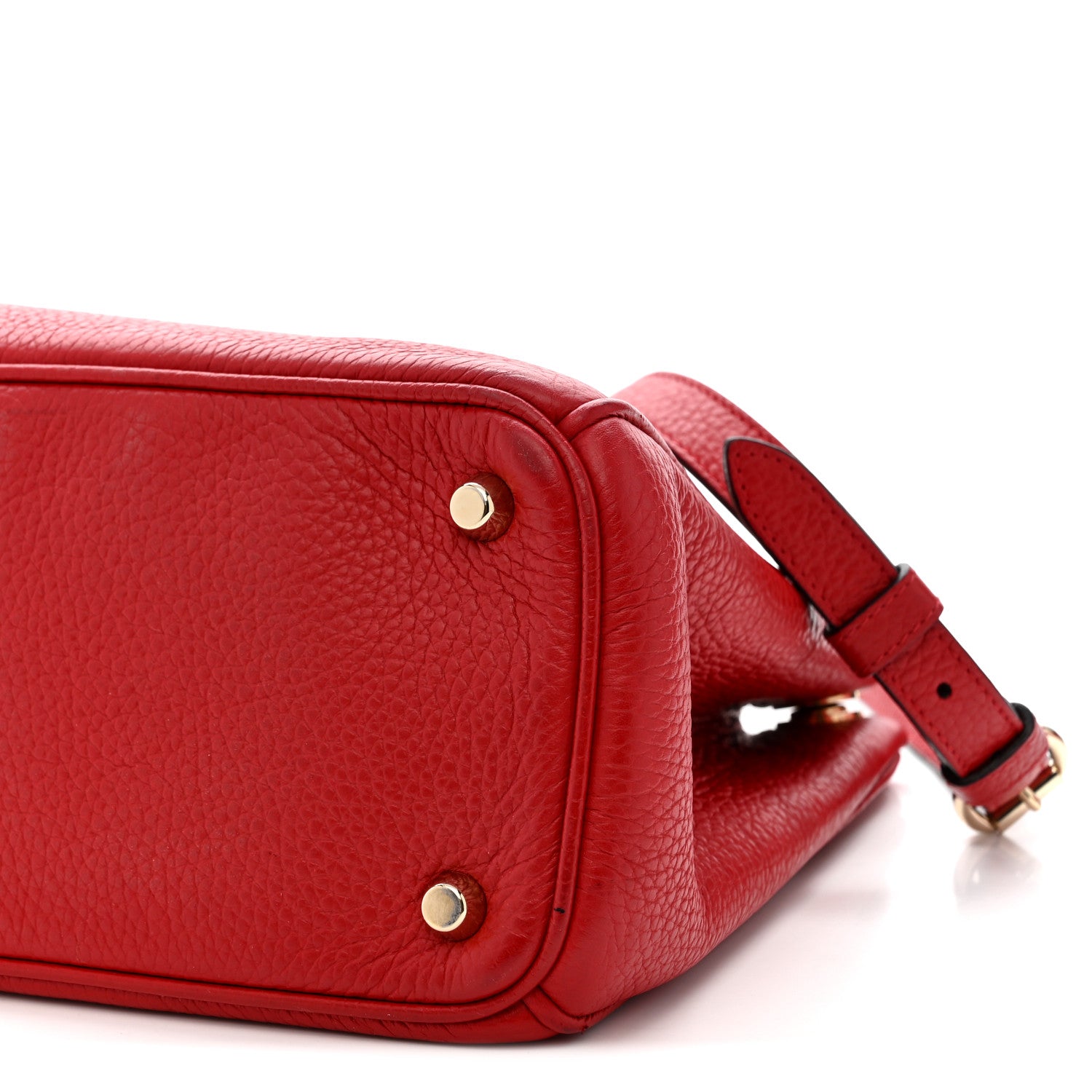 Christian Dior Calfskin Medium Diorissimo Tote Red 11 of 11