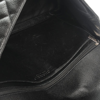 Chanel Caviar Quilted Maxi Single Flap Black 8 of 8