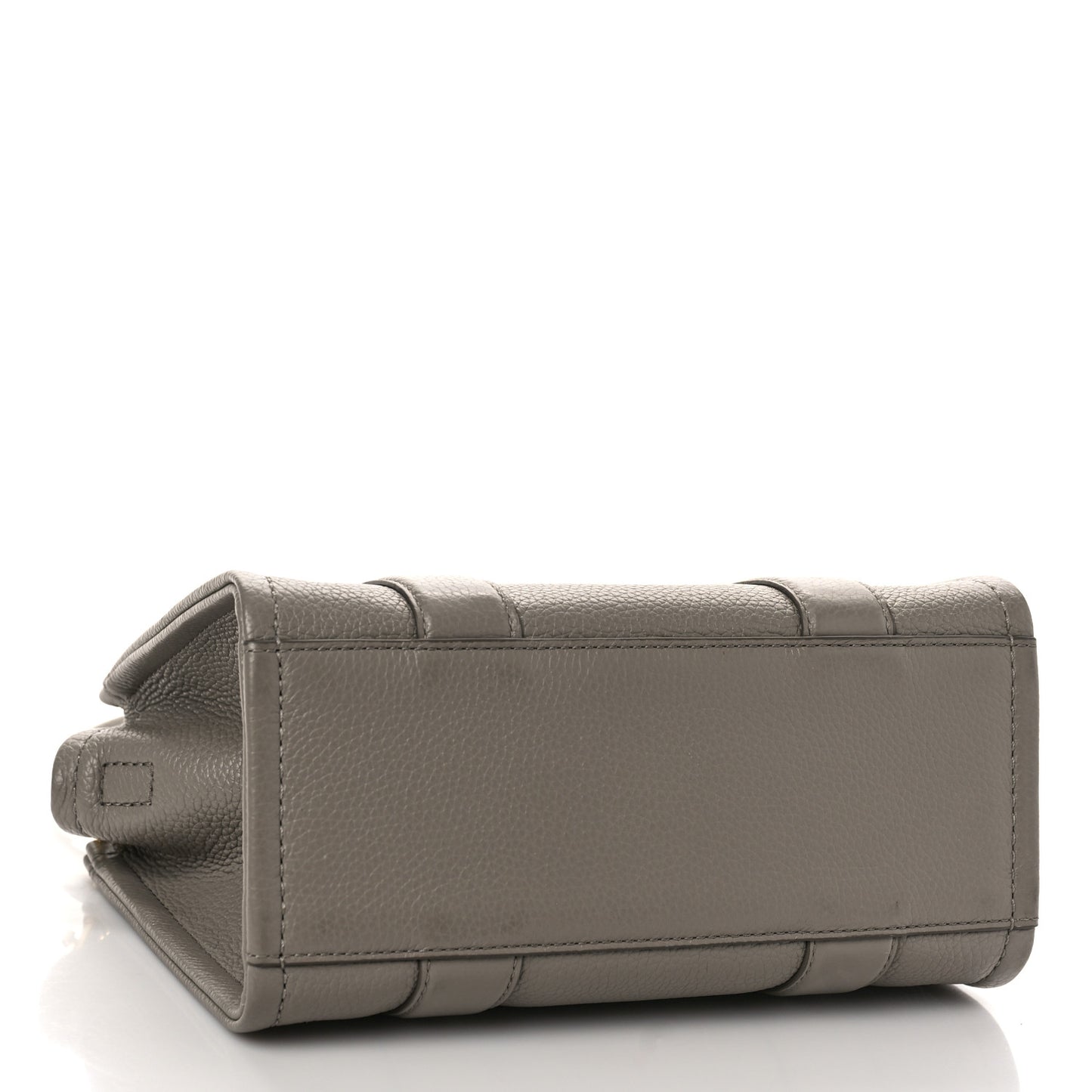 Grained Calfskin Small The Tote Bag Cement