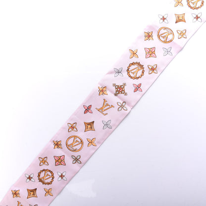 Louis Vuitton Silk Monogram Vendome Bandeau Gris 3 of 4