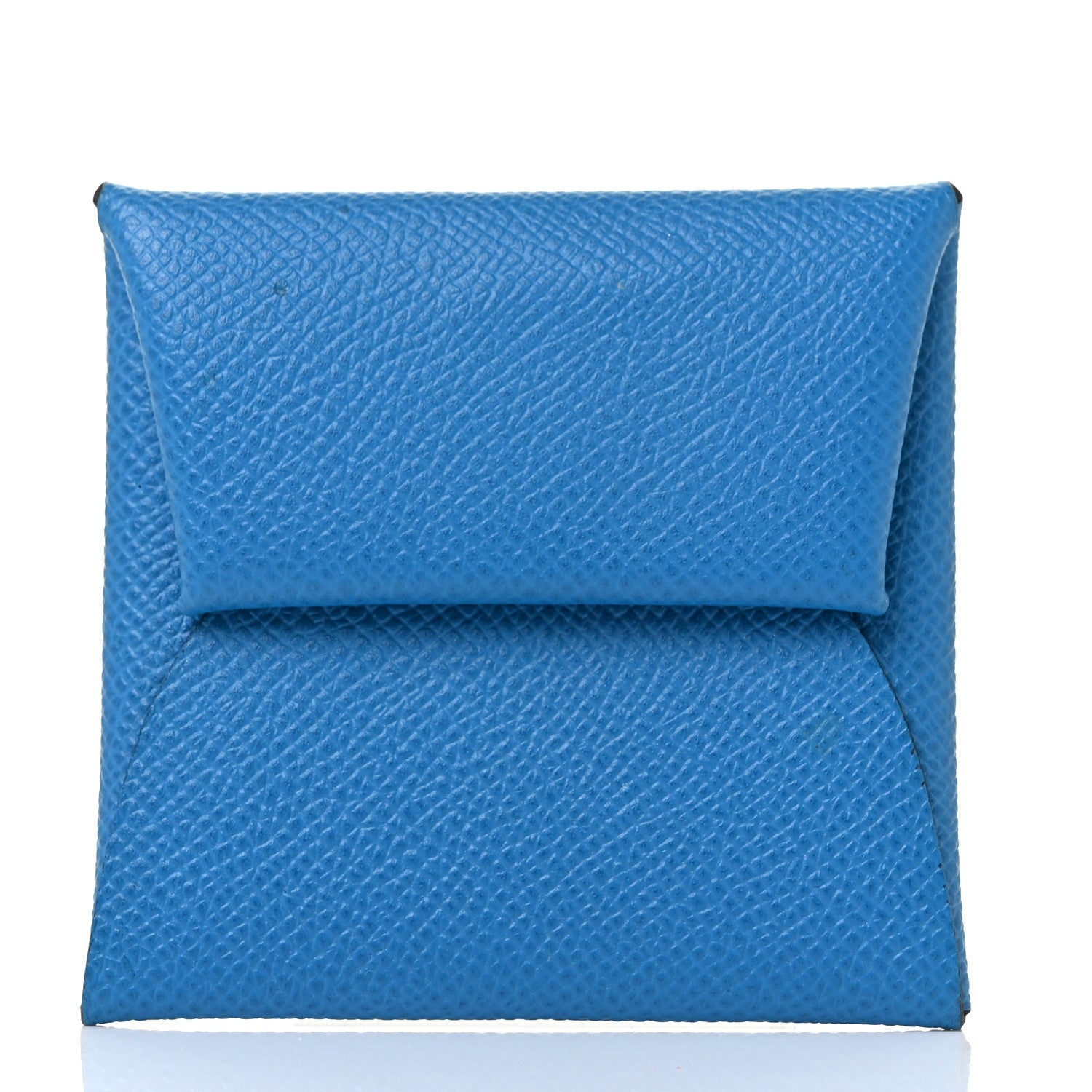 Hermes Epsom Bastia Coin Purse Bleu Izmir 1 of 9