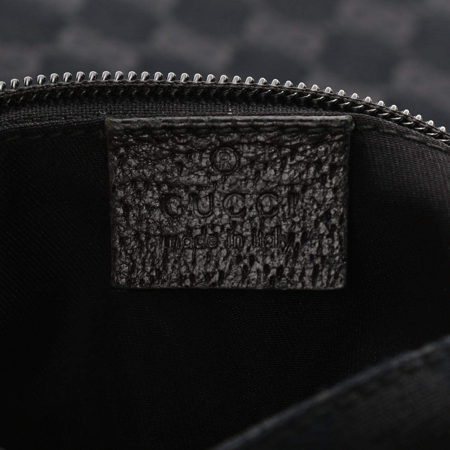 Monogram Small Flap Messenger Bag Black