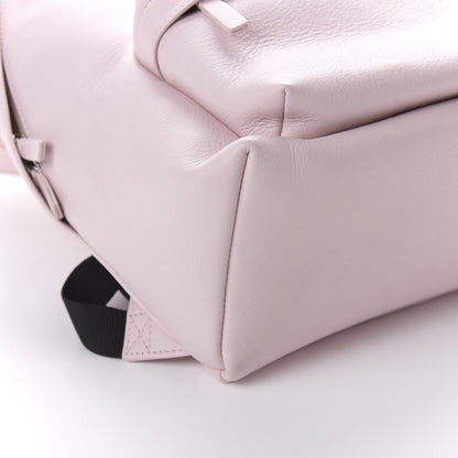 Balenciaga Smooth Calfskin Logo Small Everyday Backpack Light Rose Black 5 of 8