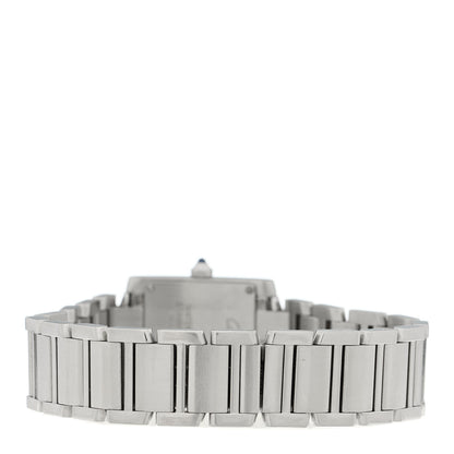Cartier Stainless Steel 20mm Tank Francaise Quartz Watch 3 of 5