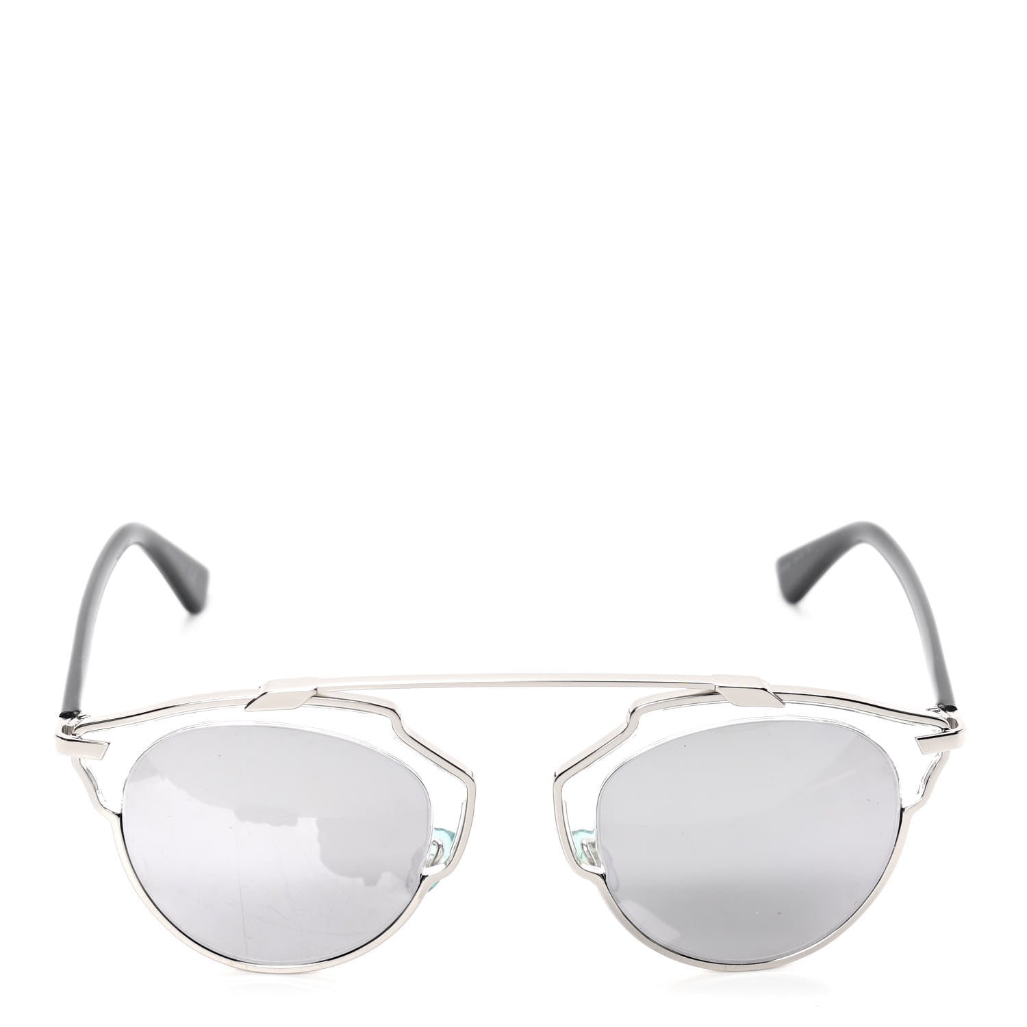 Christian Dior Mirrored So Real Sunglasses Silver 2 of 5