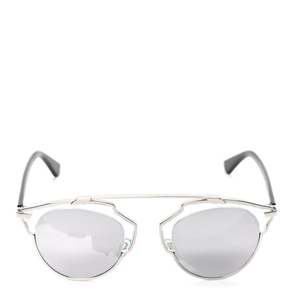 Christian Dior Mirrored So Real Sunglasses Silver 2 of 5