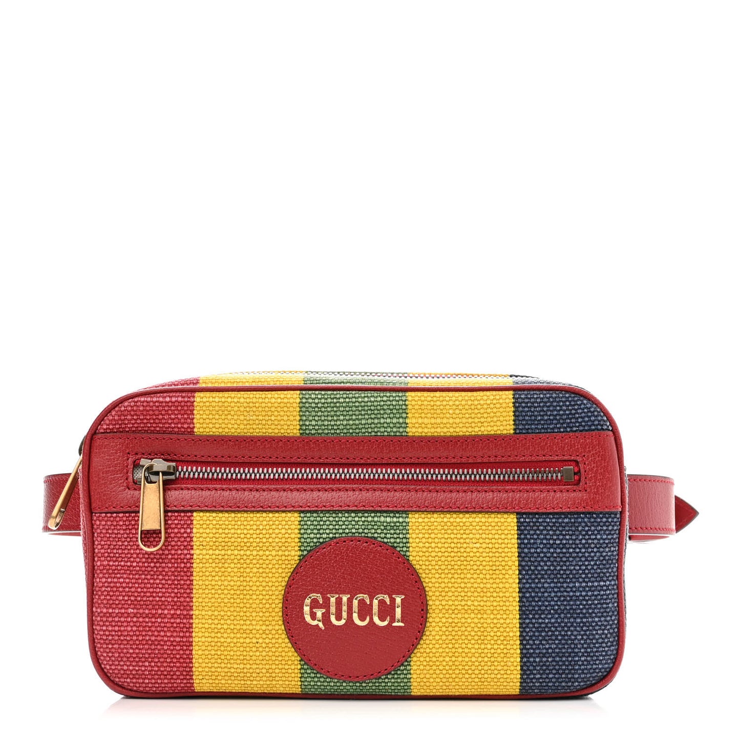 Canvas Marley Stripe Script Logo Gucci 80 Belt Bag Multicolor
