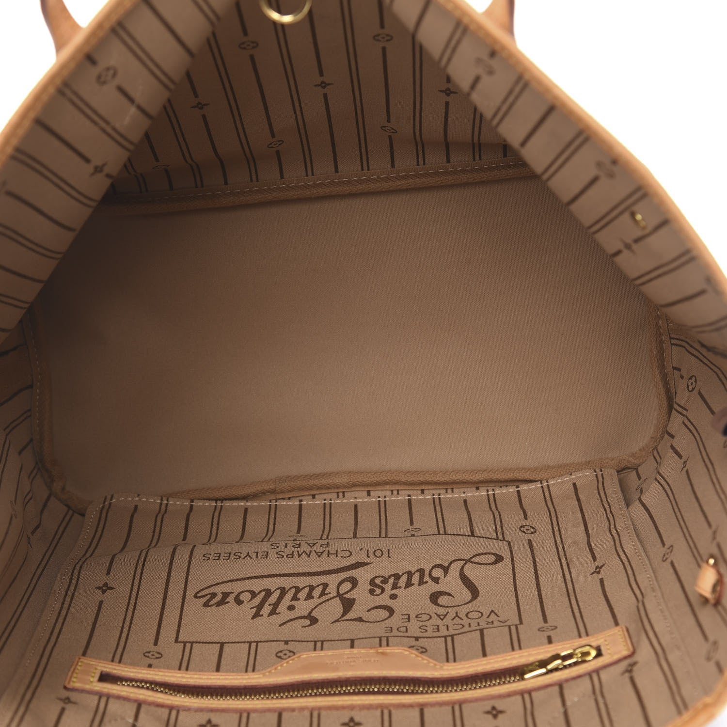 Louis Vuitton Monogram Neverfull MM 4 of 12