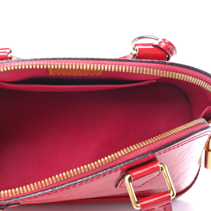 Louis Vuitton Vernis Alma BB Rose Indien 5 of 9