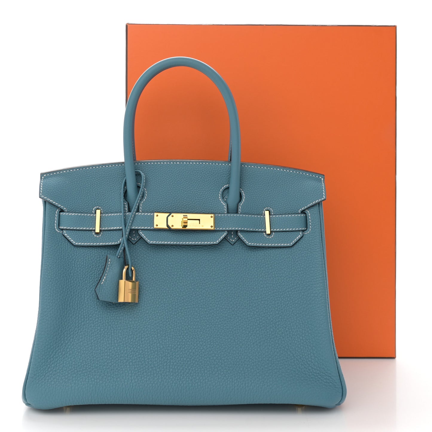 Togo Birkin 30 New Bleu Jean