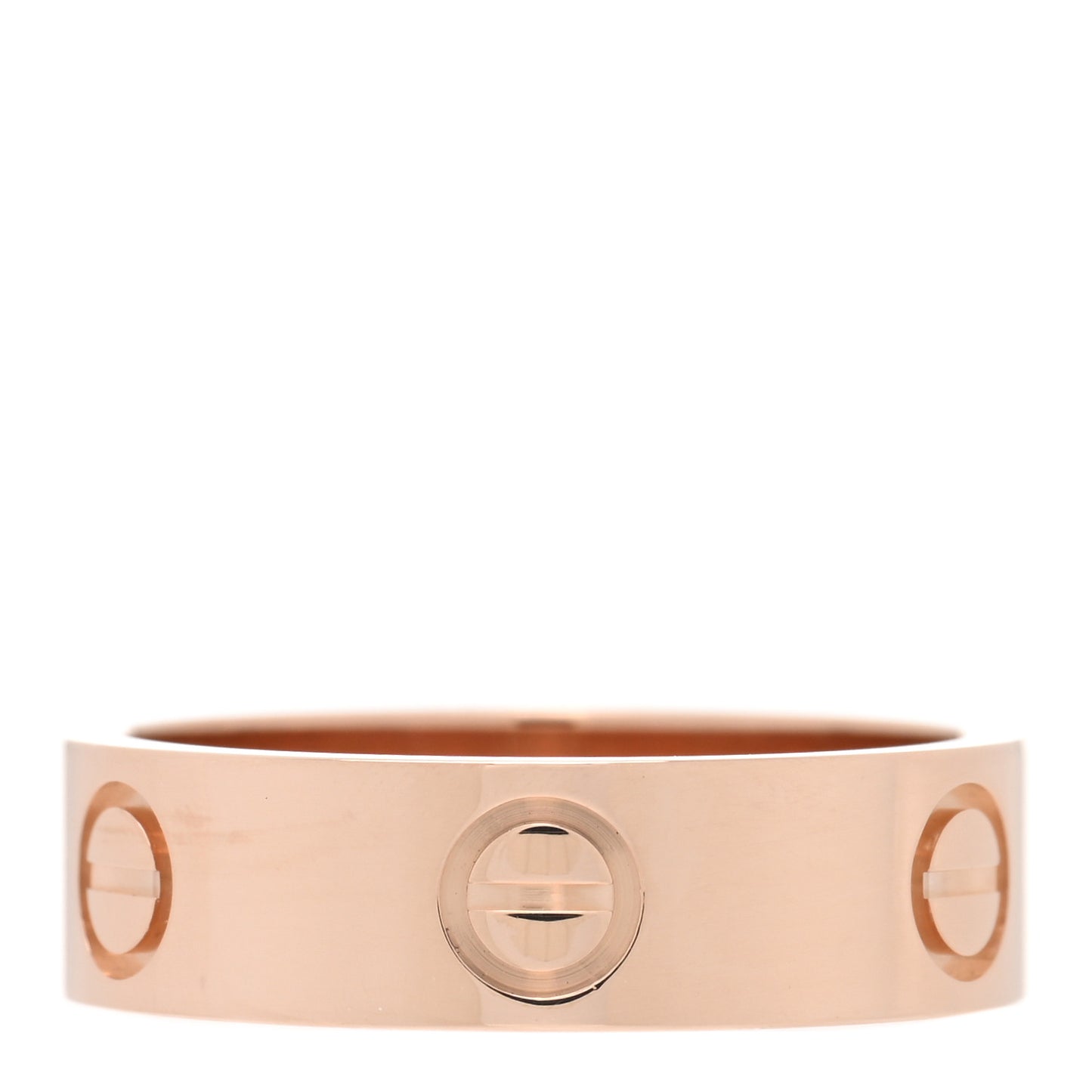 18K Pink Gold 5.5mm LOVE Ring 54 7