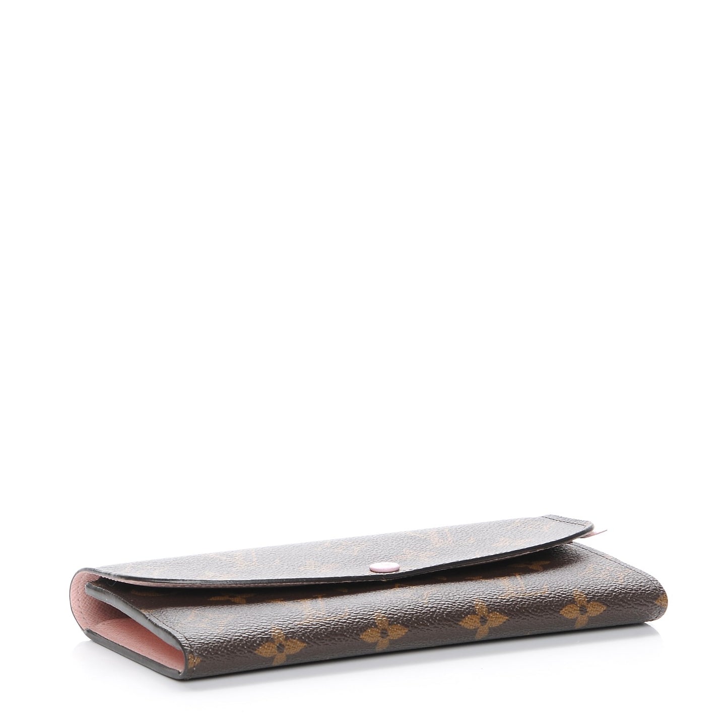 Monogram Emilie Wallet Rose Ballerine