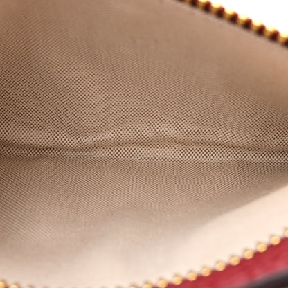 Tom Ford Pebbled Calfskin Large Alix Padlock Zip Hobo Bag Cranberry 7 of 12