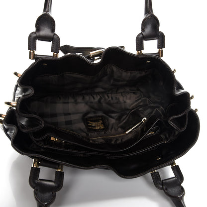 Burberry Calfskin Quilted Baby Beaton Dark Brown 5 of 9