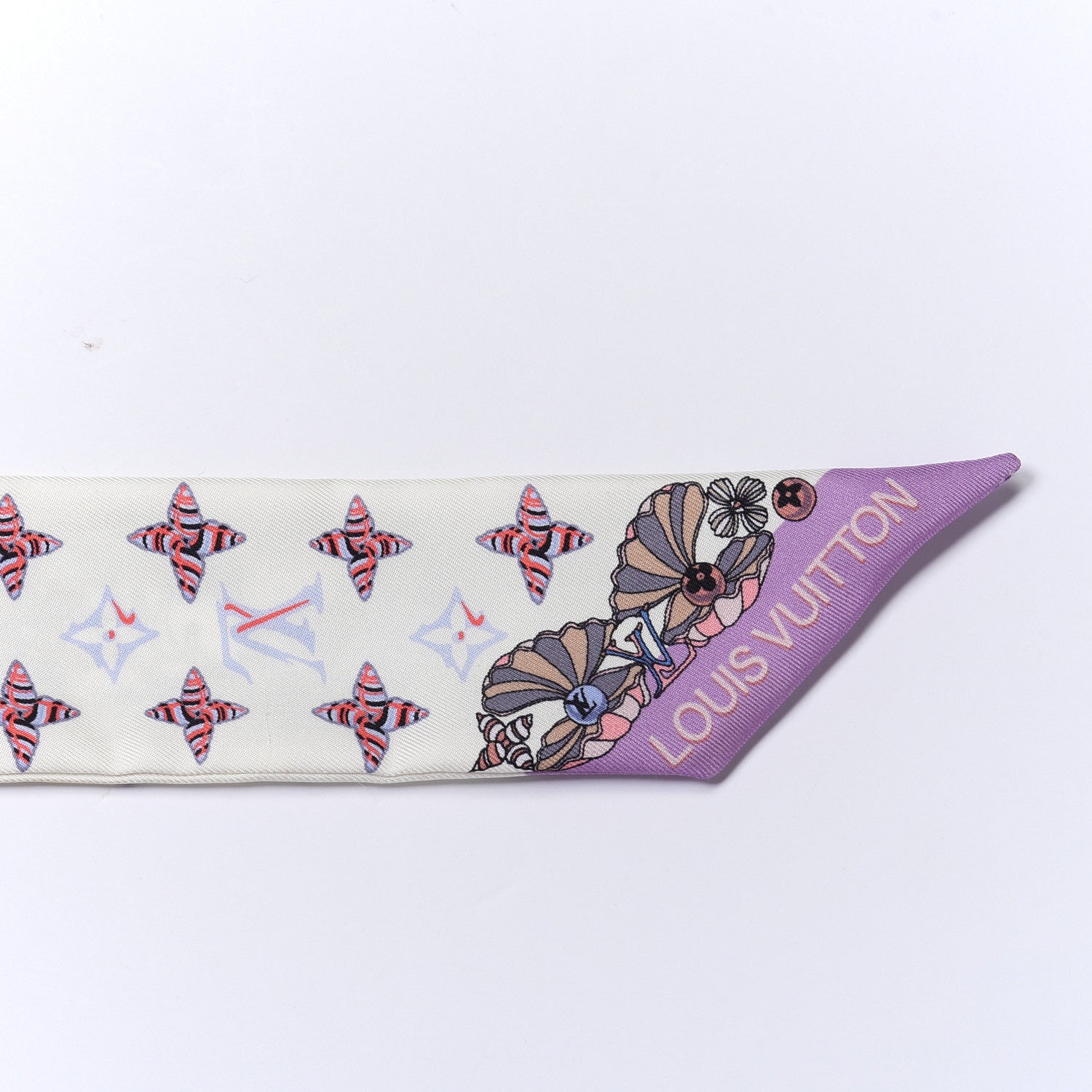 Louis Vuitton Silk Sea Of Love BB Bandeau White 3 of 4