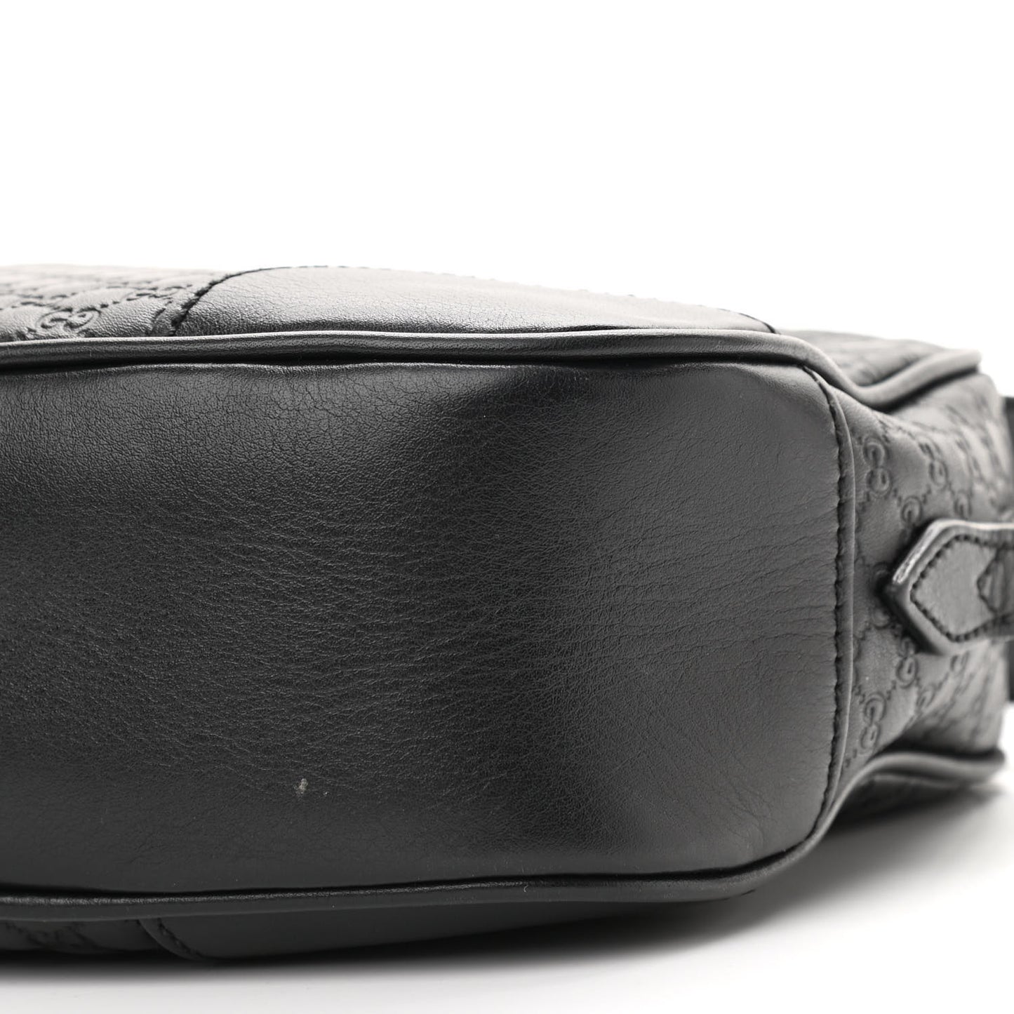 Microguccissima Mini Bree Messenger Bag Black