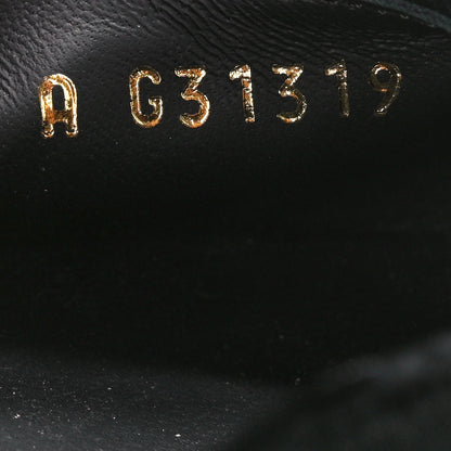 Chanel Velour Grosgrain Cap Toe Slingback Flats 38 Black 8 of 9