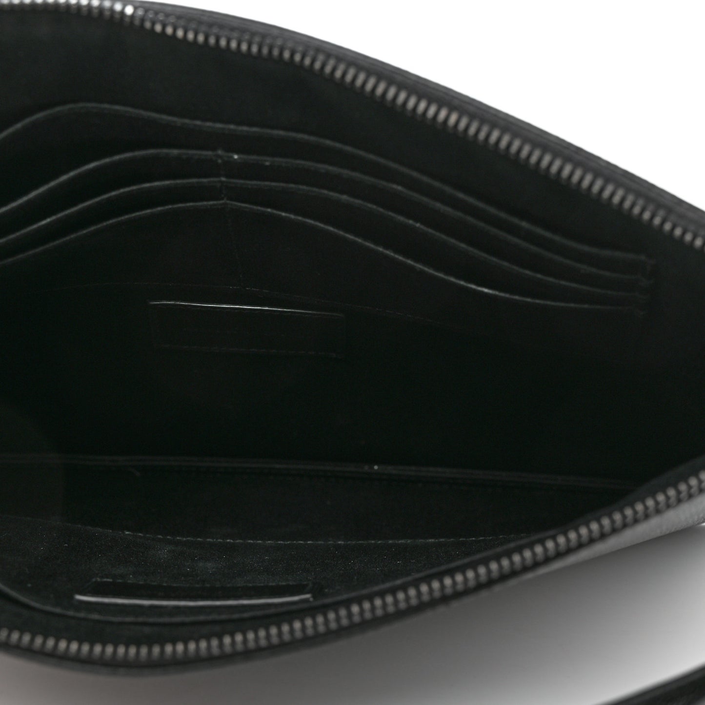 Grain De Poudre Monogram Monochrome Cassandre Tablet Pouch Black