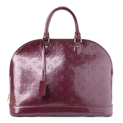 Louis Vuitton Vernis Alma GM Violet 1 of 5