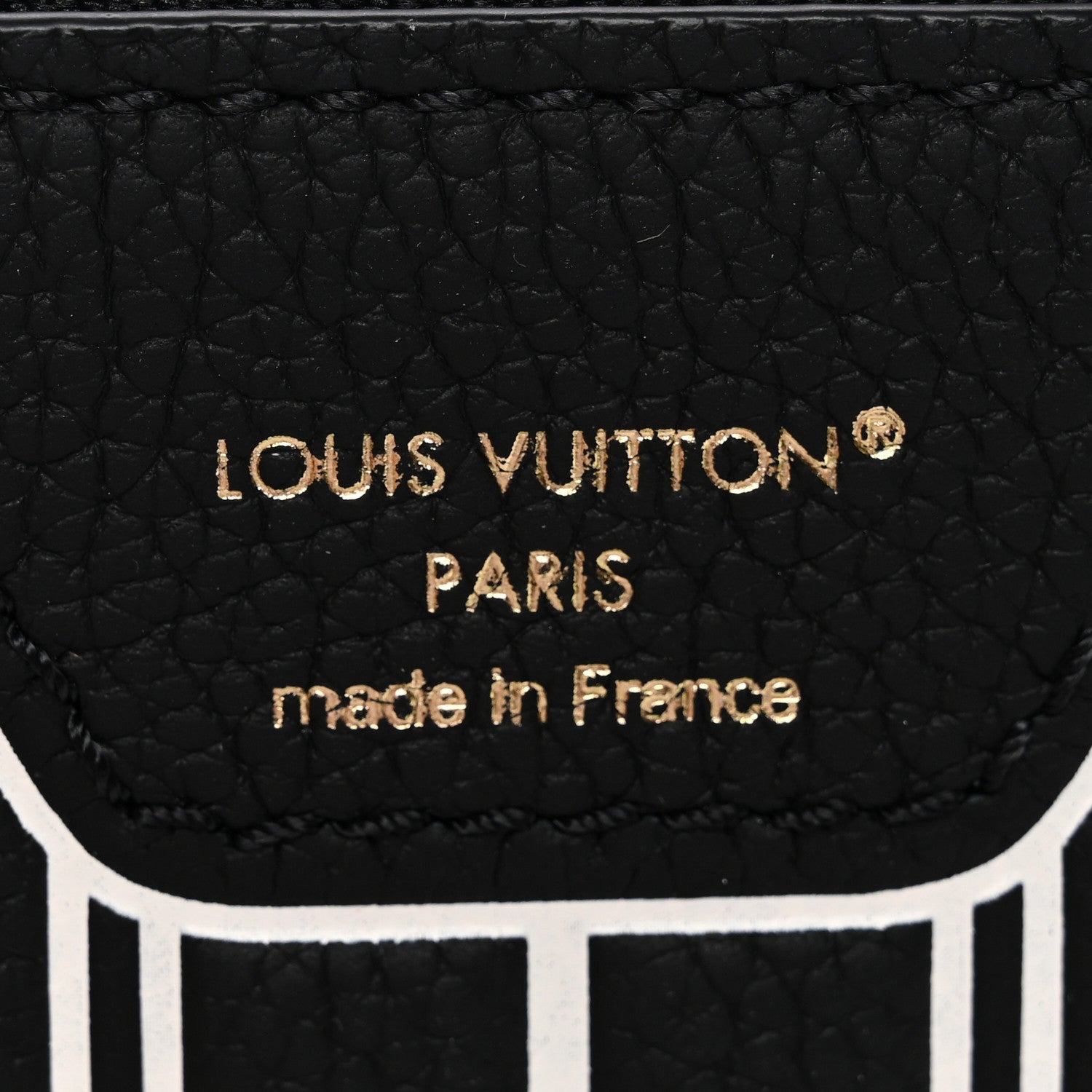 Louis Vuitton Calfskin Neverfull Inside Out BB Pochette Black 6 of 6