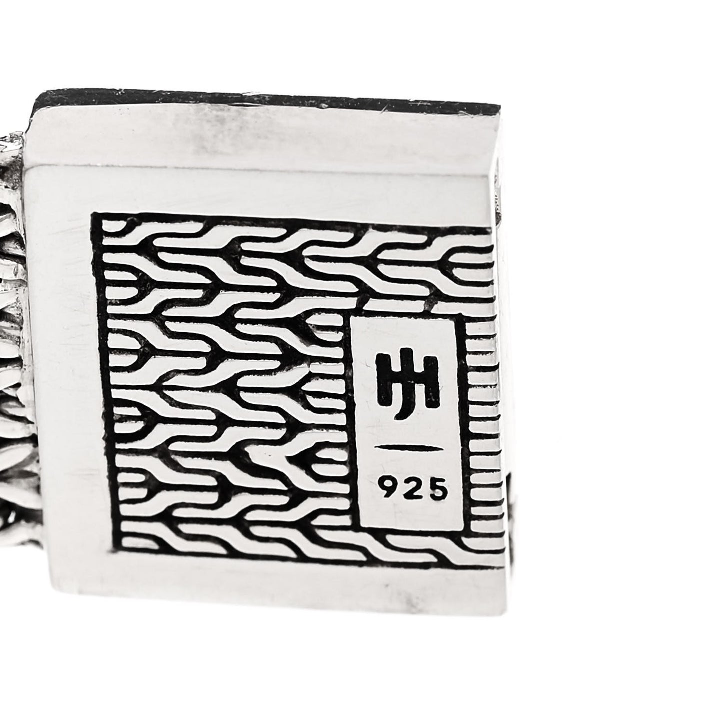 Sterling Silver 15mm Rata Chain Bracelet