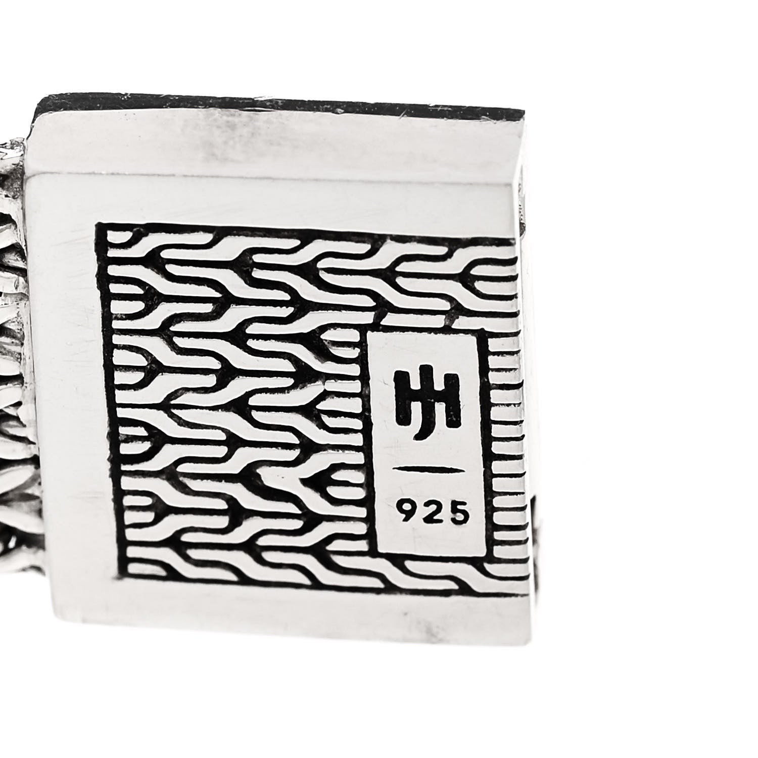 John Hardy Sterling Silver 15mm Rata Chain Bracelet 3 of 3