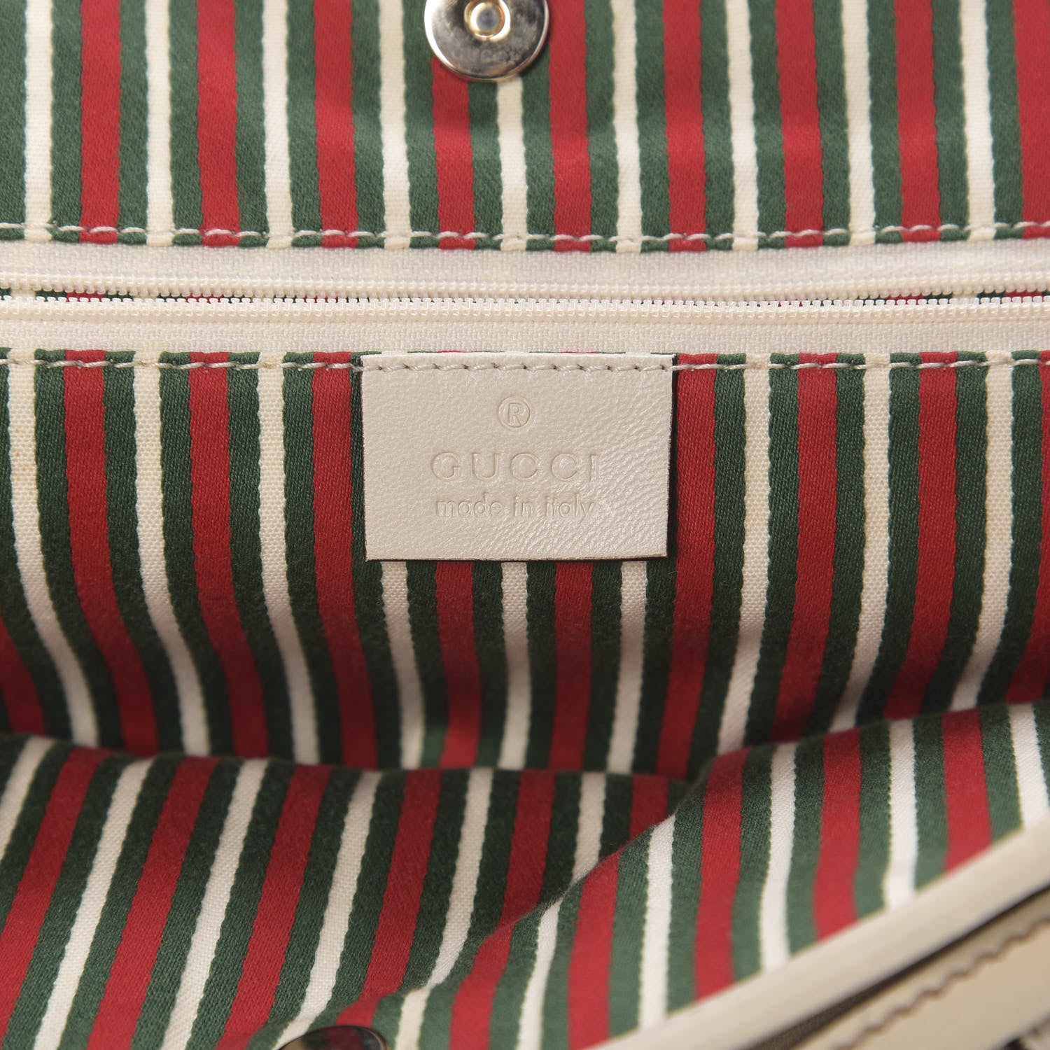 Gucci Calfskin Medium New Britt Tote Off White 5 of 12