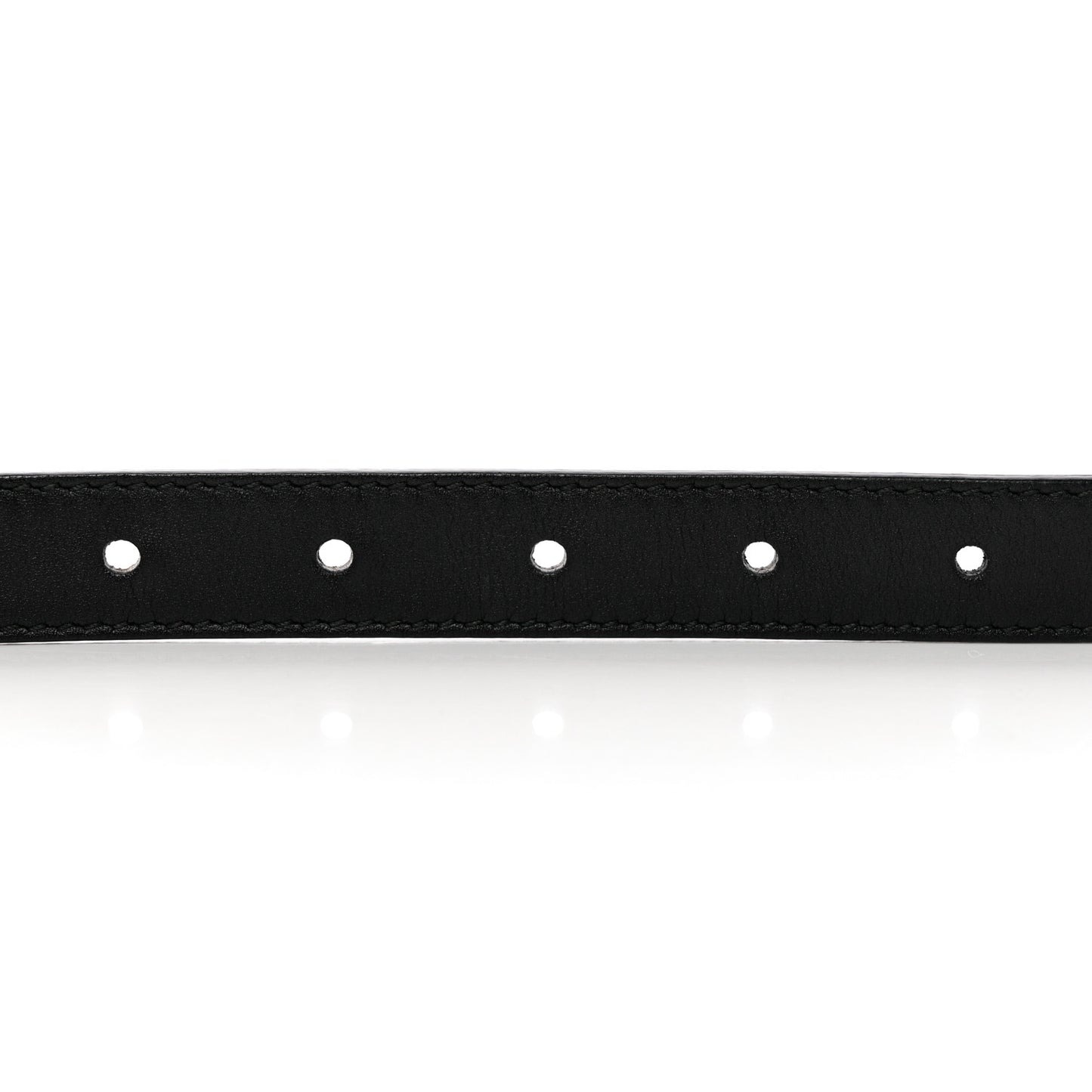 Calfskin Double G 20mm Belt 75 30 Black