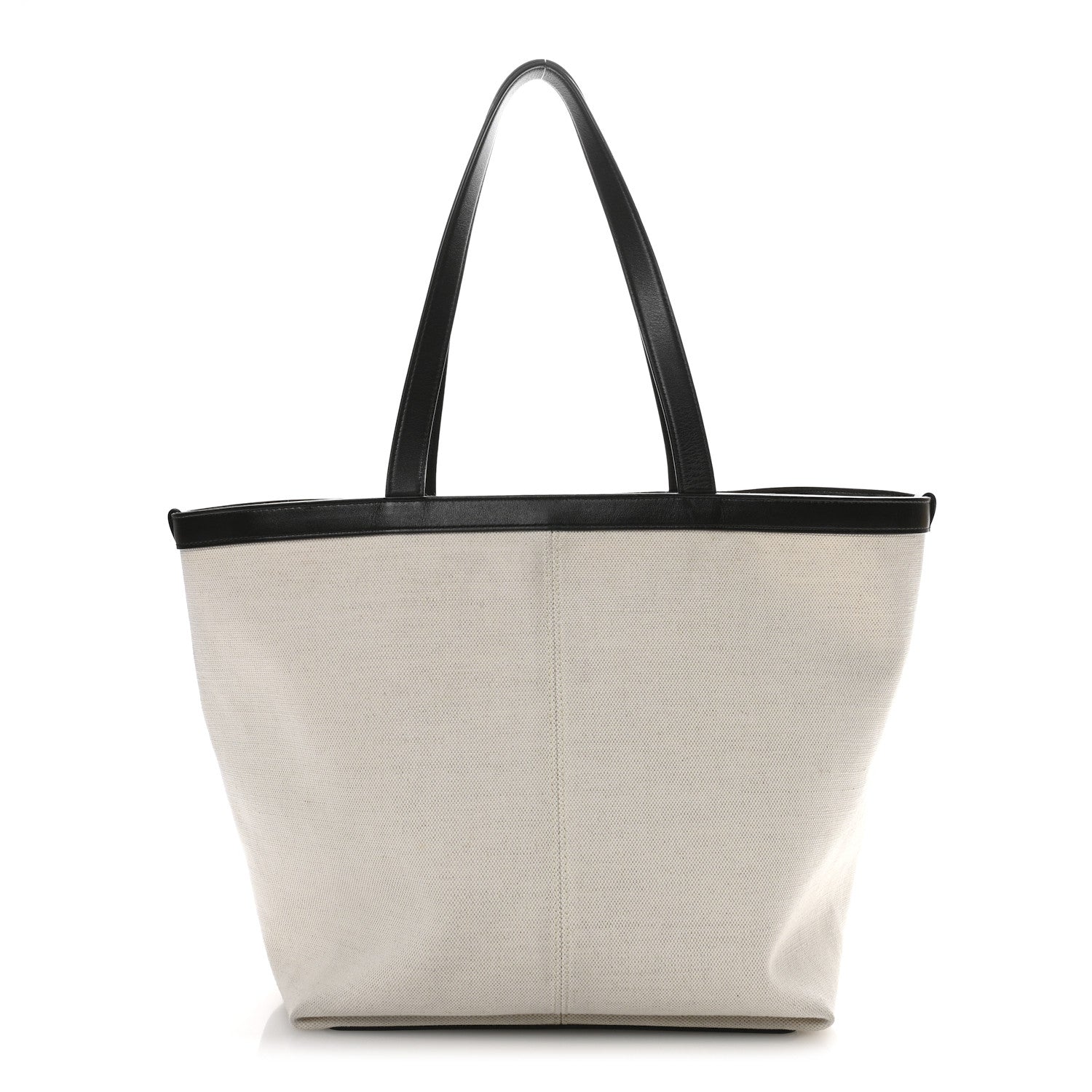 Bottega Veneta Canvas Mix Nappa Intrecciato Medium Flip Flap Tote Natural Fondant 1 of 12