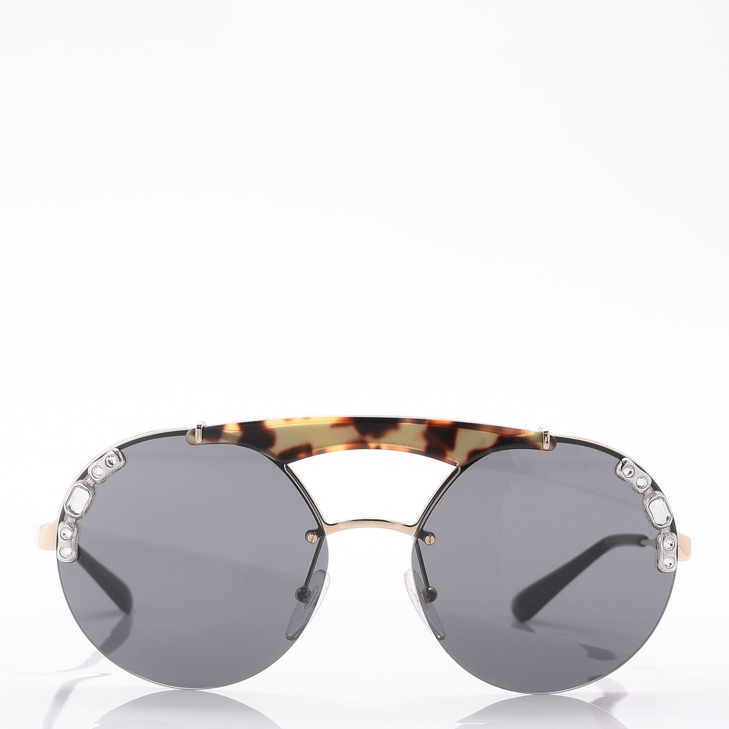 Crystal Ornate Sunglasses SPR52U Havana