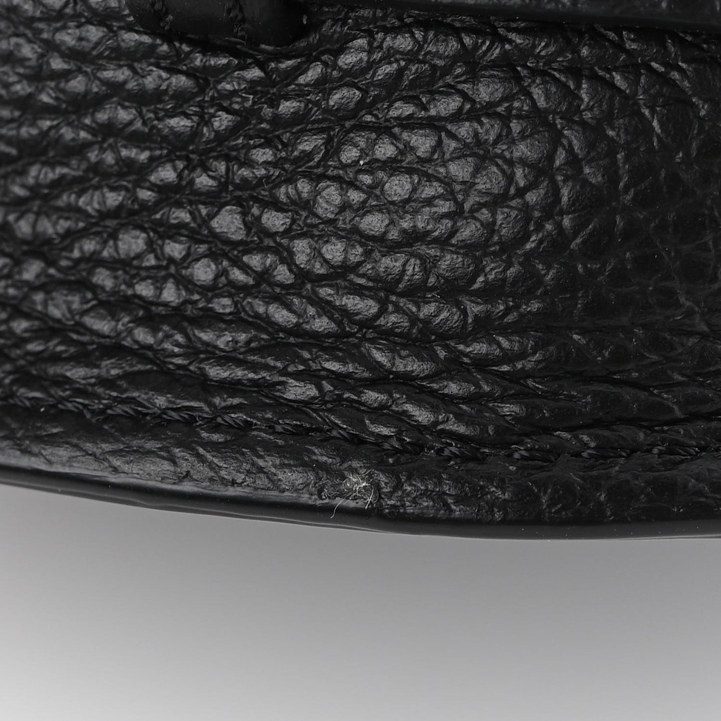 Calfskin Nano Marcie Saddle Bag Black