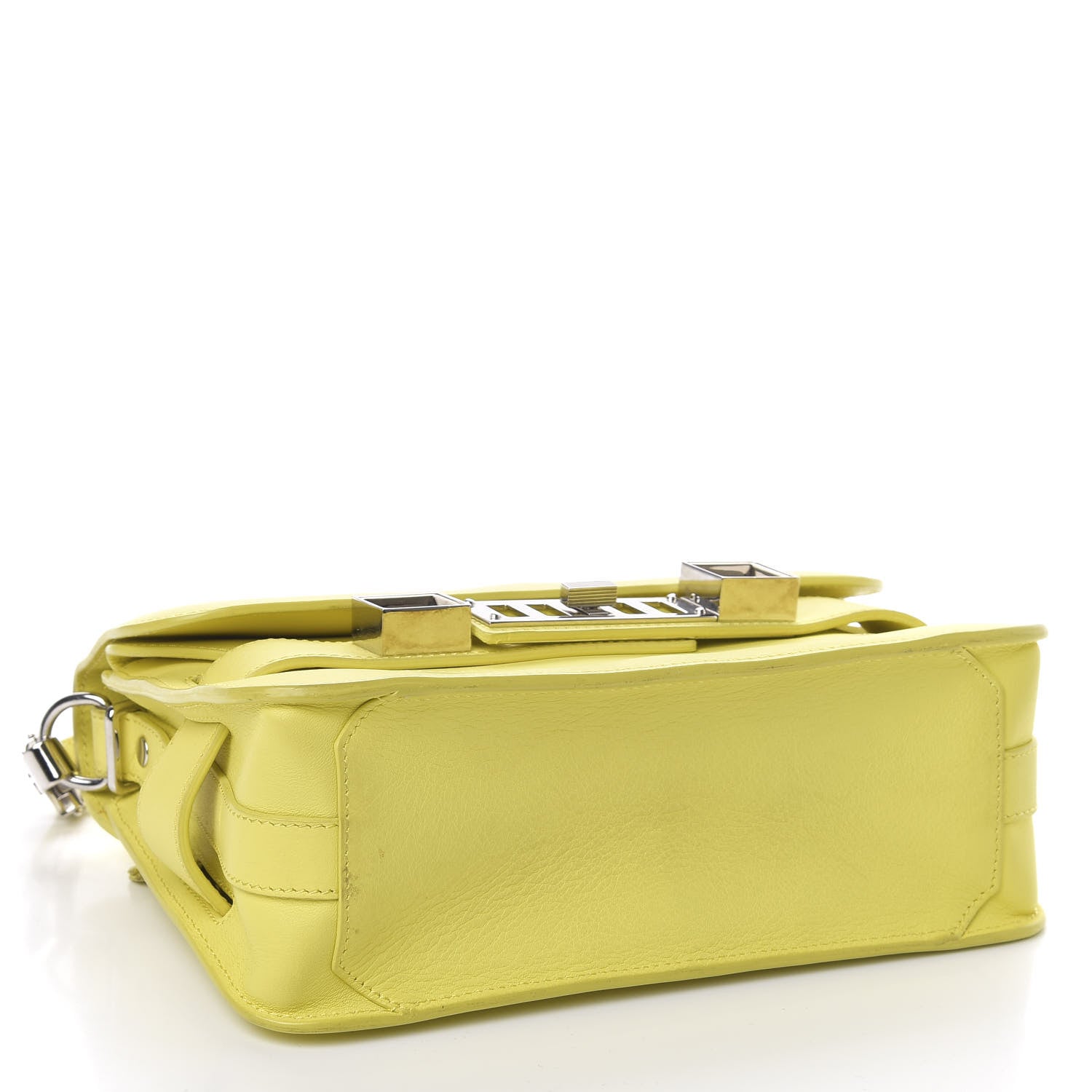 Proenza Schouler Calfskin Mini PS11 Classic Shoulder Bag Lemon 4 of 14