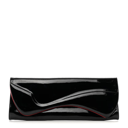 Christian Louboutin Patent Pigalle Clutch Black 1 of 6