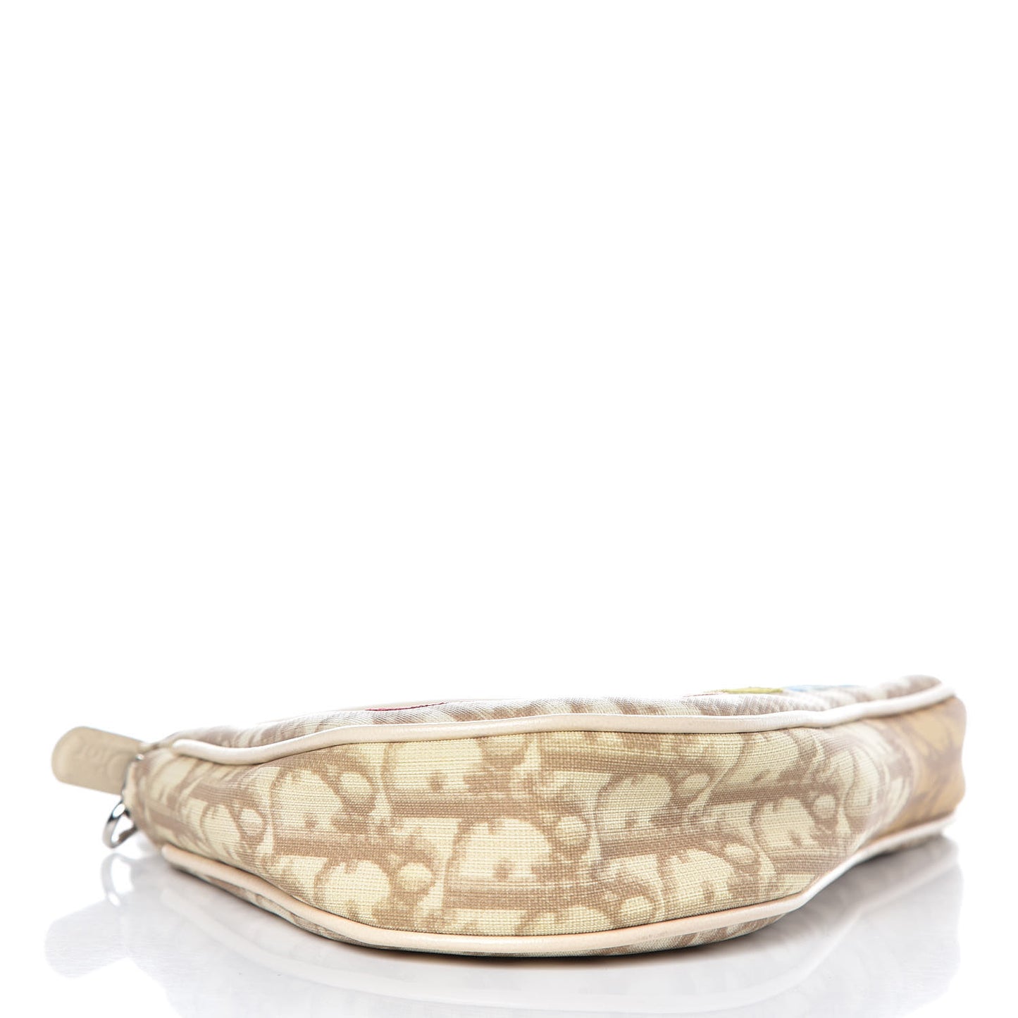 Monogram Vintage Flowers Mini Saddle Bag Beige