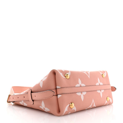 Louis Vuitton Empreinte Monogram Giant CarryAll PM Trianon Pink Cream 5 of 11