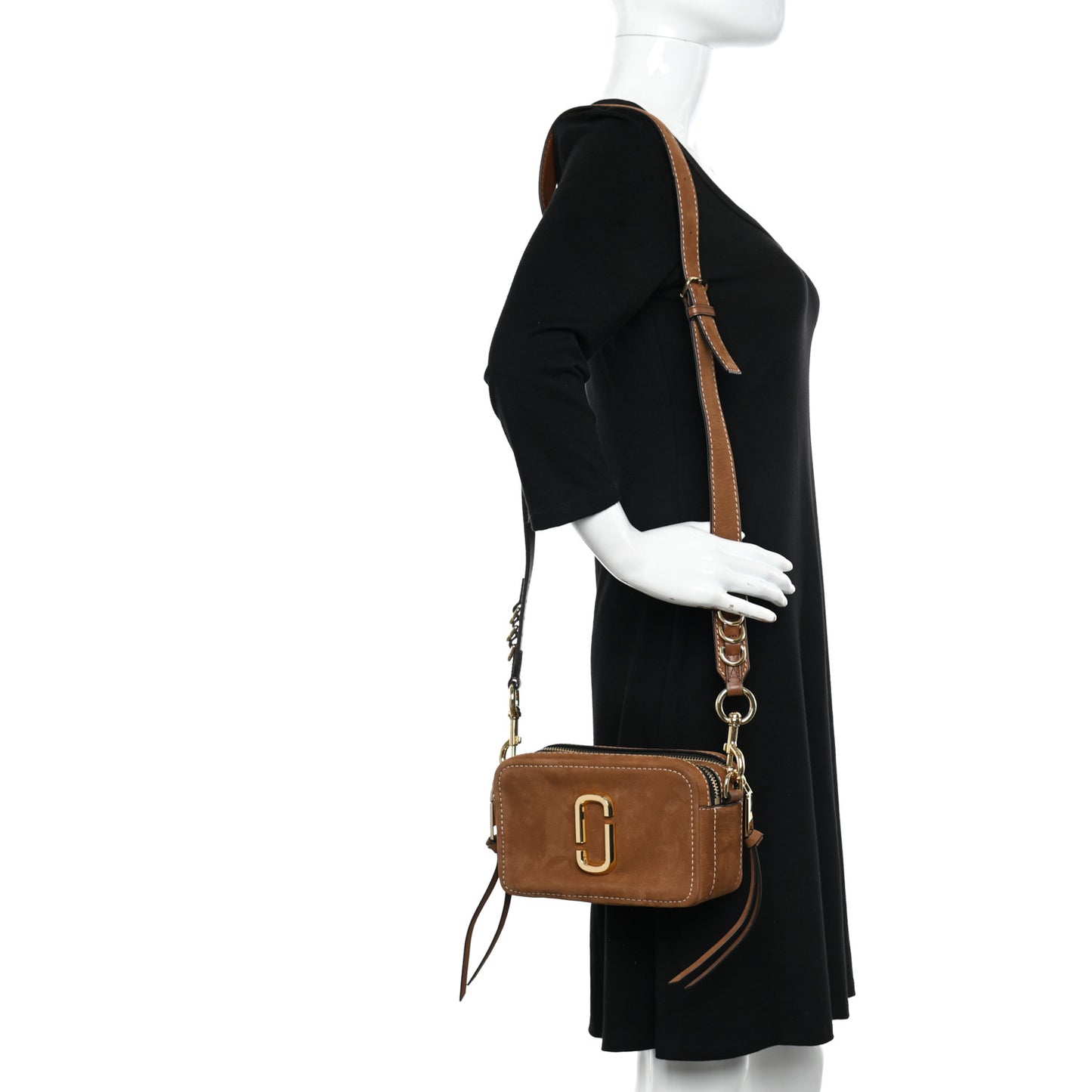 Suede The Softshot 27 Bag Tan