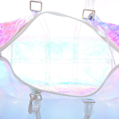 Louis Vuitton PVC Monogram Keepall Bandouliere 50 Iridescent Prism 5 of 11