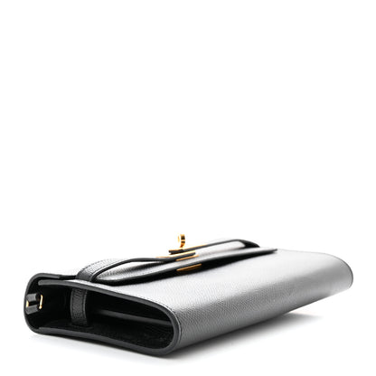 Hermes Epsom Kelly Wallet To Go Black 4 of 14