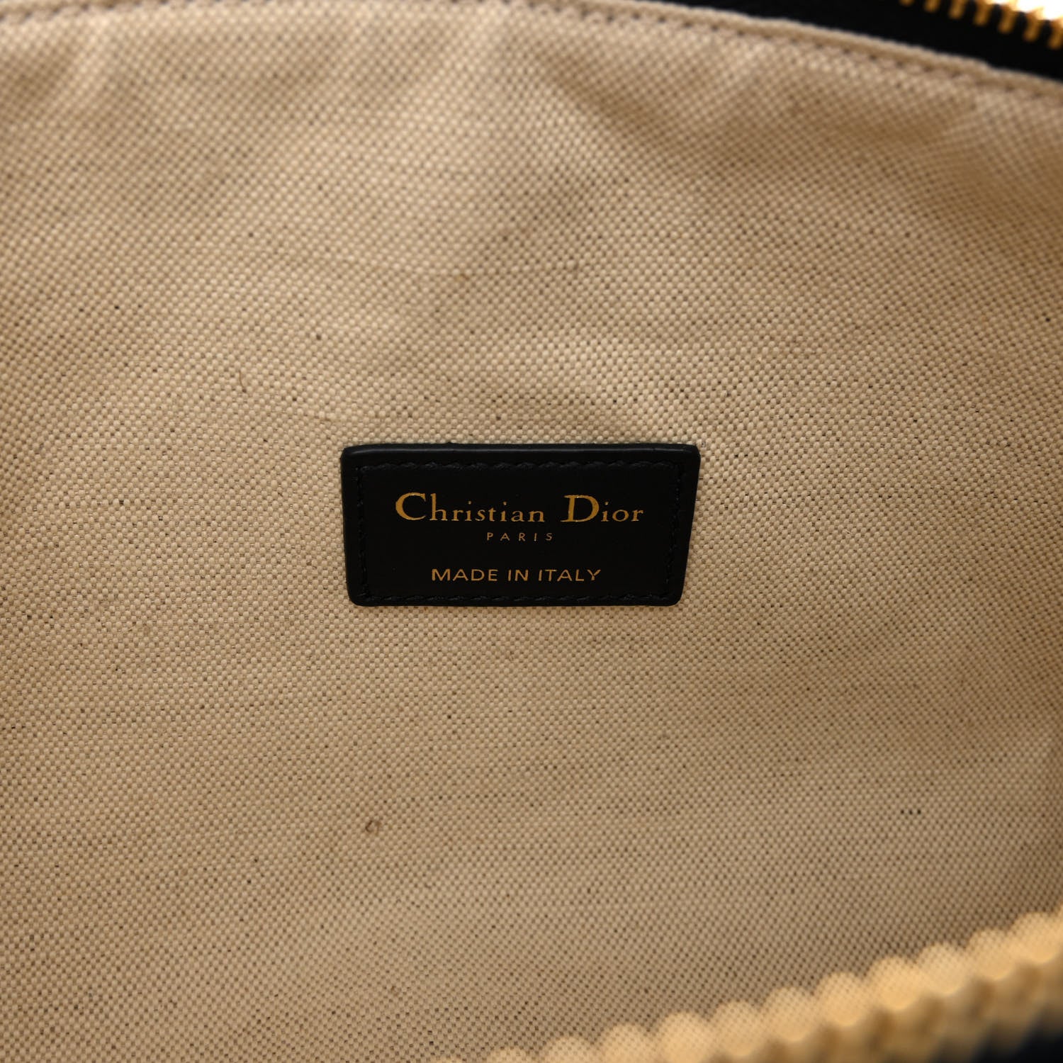 Christian Dior Oblique Medium Diortravel Nomad Pouch Blue 6 of 10