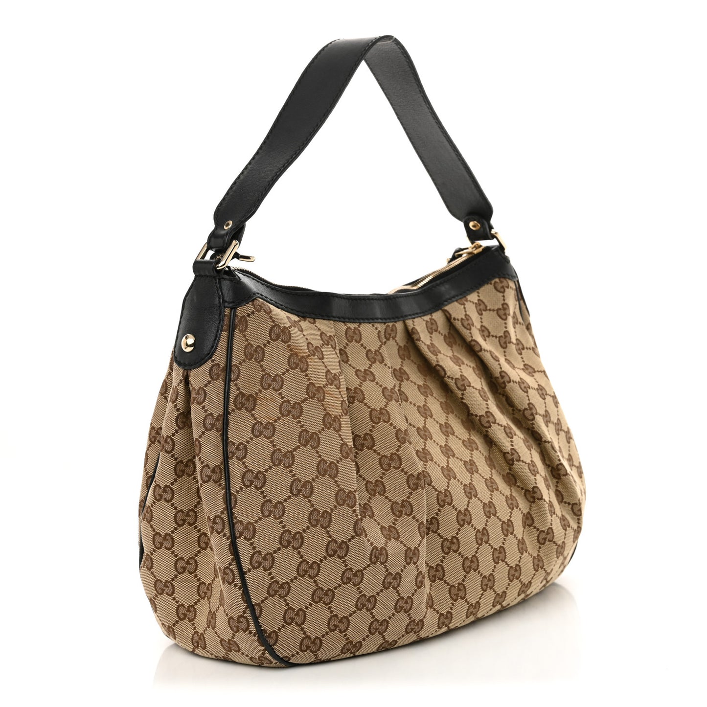 Monogram Medium Sukey Hobo Dark Brown