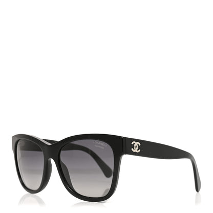 Chanel Acetate Square CC Sunglasses 5380 Black 1 of 6