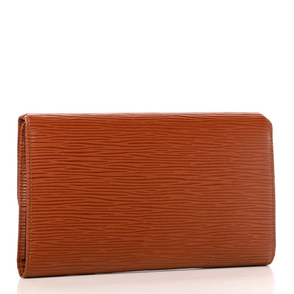Louis Vuitton Epi Porte Tresor International Wallet Kenyan Fawn 3 of 7