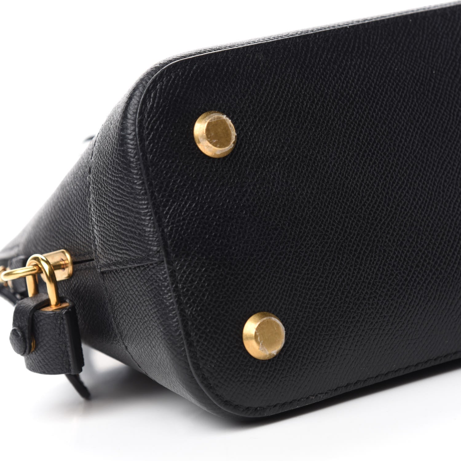 Balenciaga Signature Grained Calfskin Logo S Ville Top Handle Bag Black 6 of 10