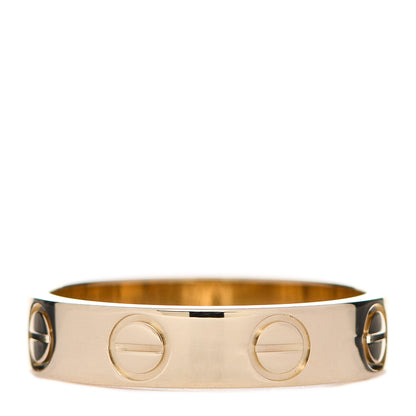 Cartier 18K Yellow Gold 3.5mm LOVE Wedding Band Ring 44 3 3 of 5