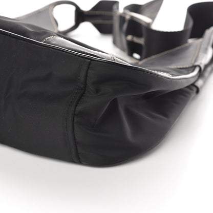 Prada Tessuto Light Nylon Shoulder Bag Black 8 of 8