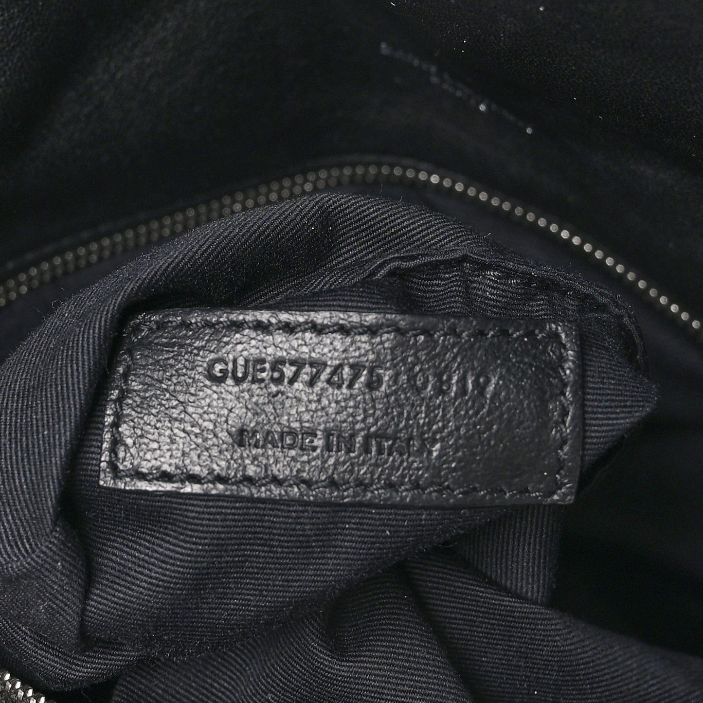 Lambskin Quilted Medium Loulou Puffer Monogram Chain Satchel Black