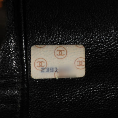 Chanel Lambskin Quilted Flap Shoulder Bag Black 7 of 9