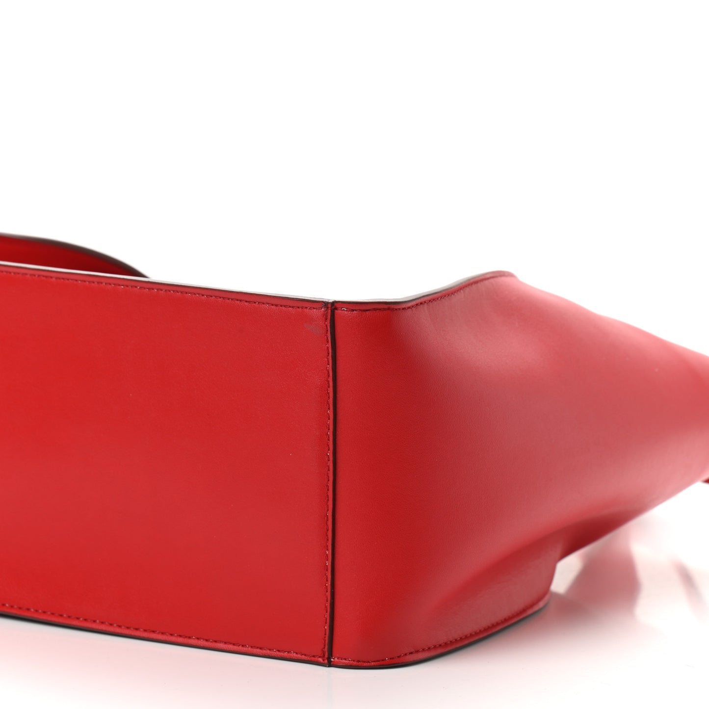 Eco Alter Nappa Perforated Crossbody Tote Lover Red