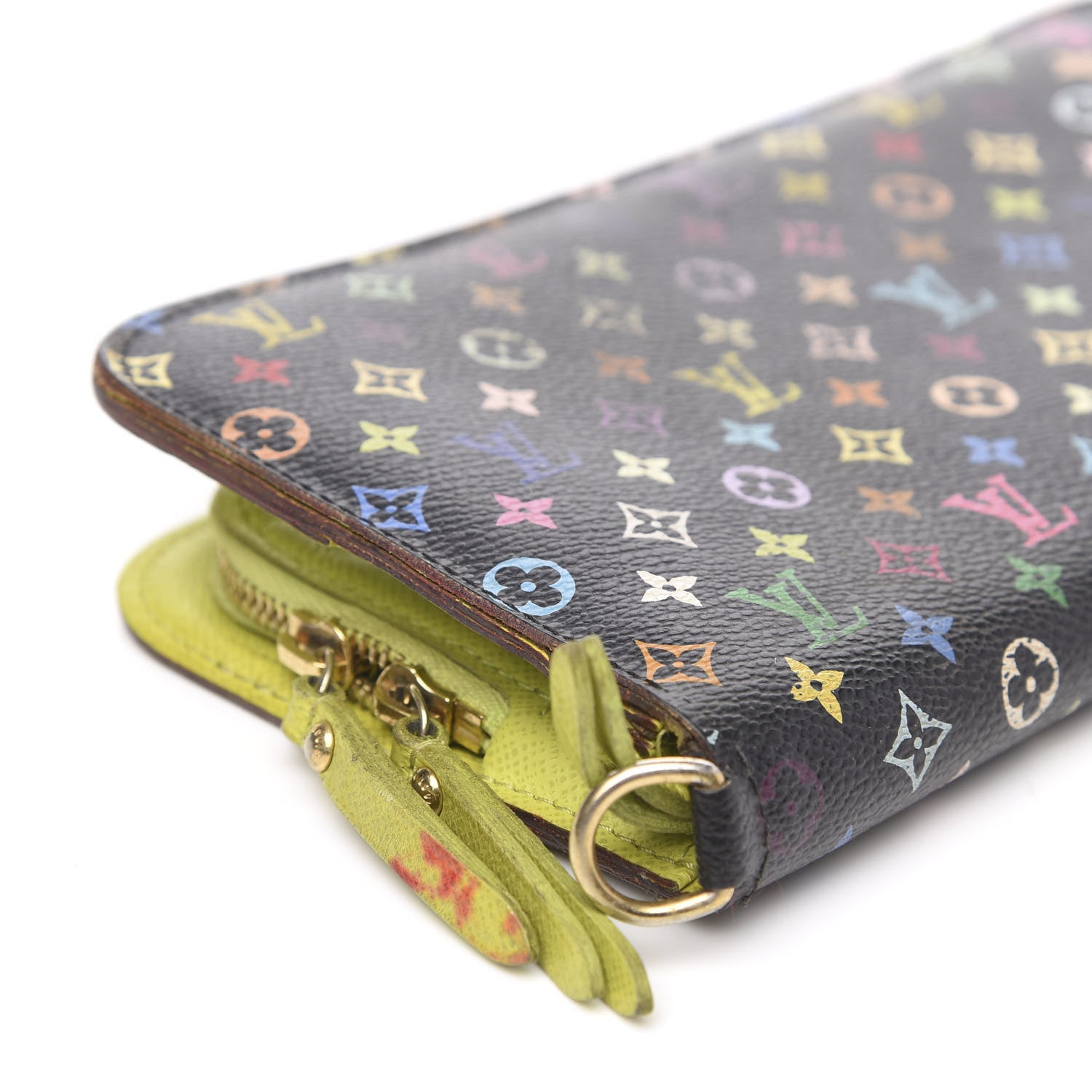 Louis Vuitton Monogram Multicolor Insolite Wallet Black Pistache 13 of 13