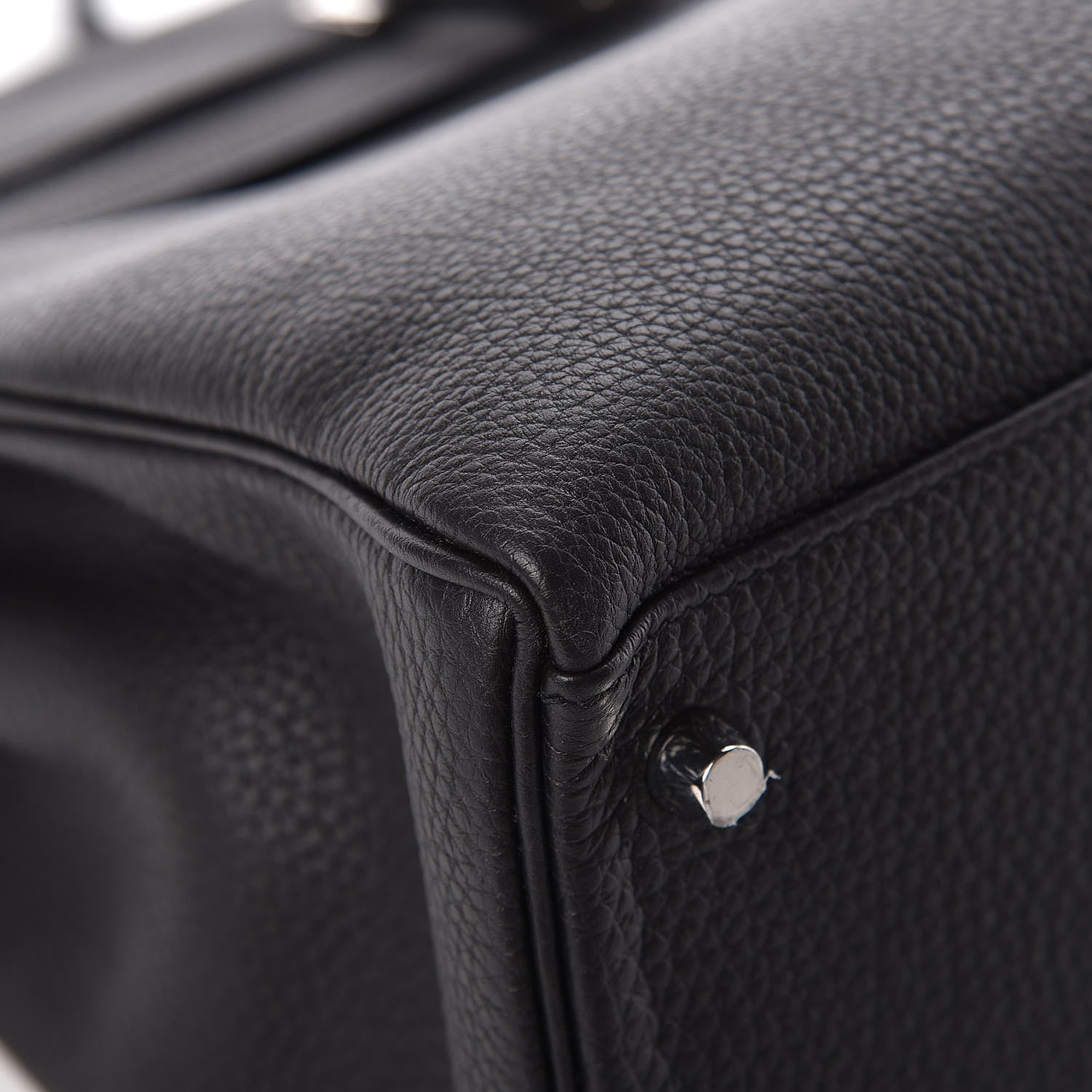 Hermes Togo Verso Kelly Retourne 35 Black Bleu Agate 9 of 15